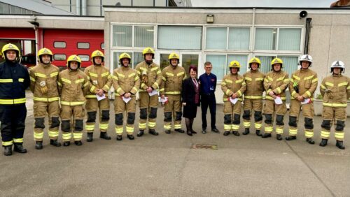 Manchester Airpotr Fire Service and Chaplains Remembrance